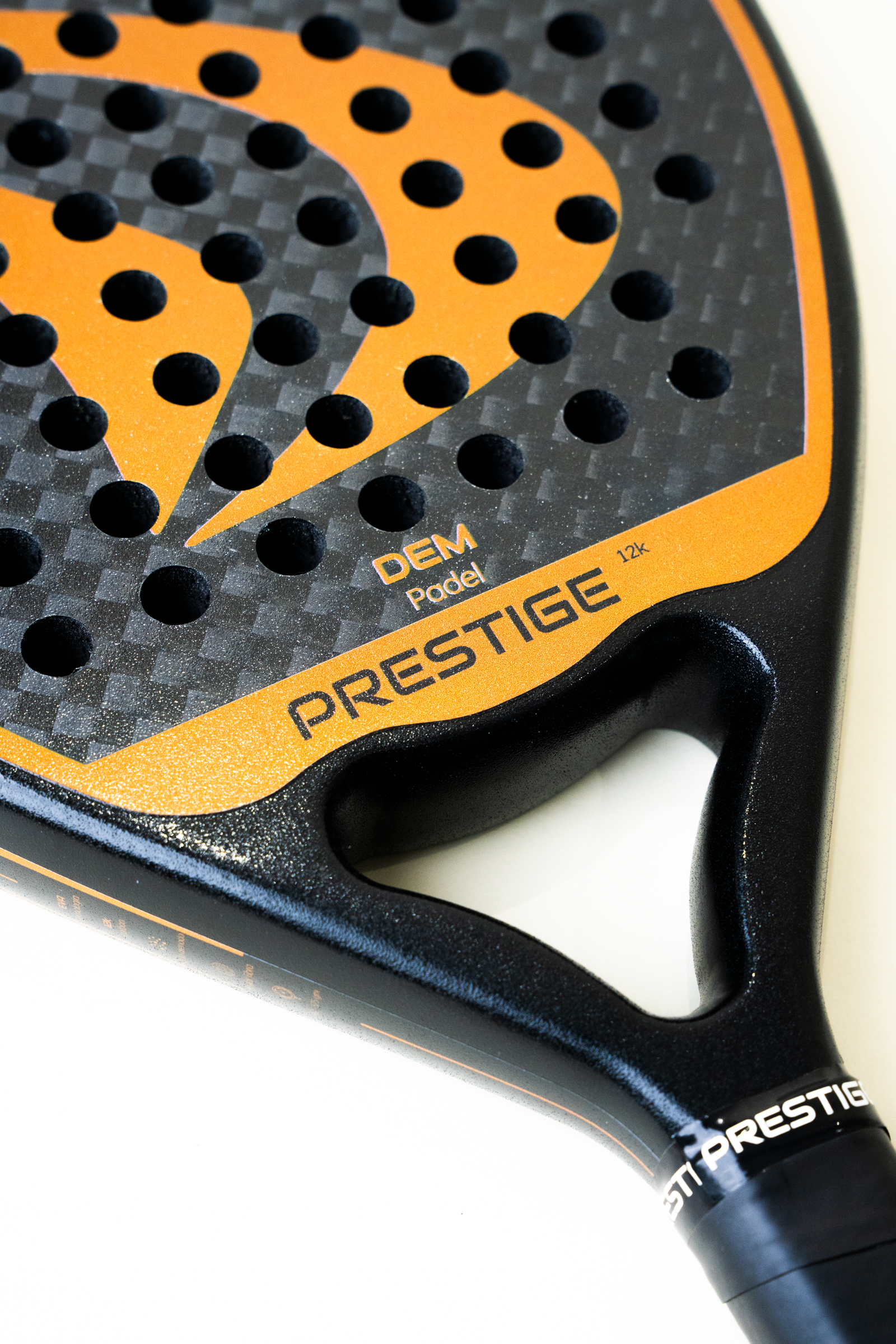 PRESTIGE 12K — raquette de padel DEM PADEL