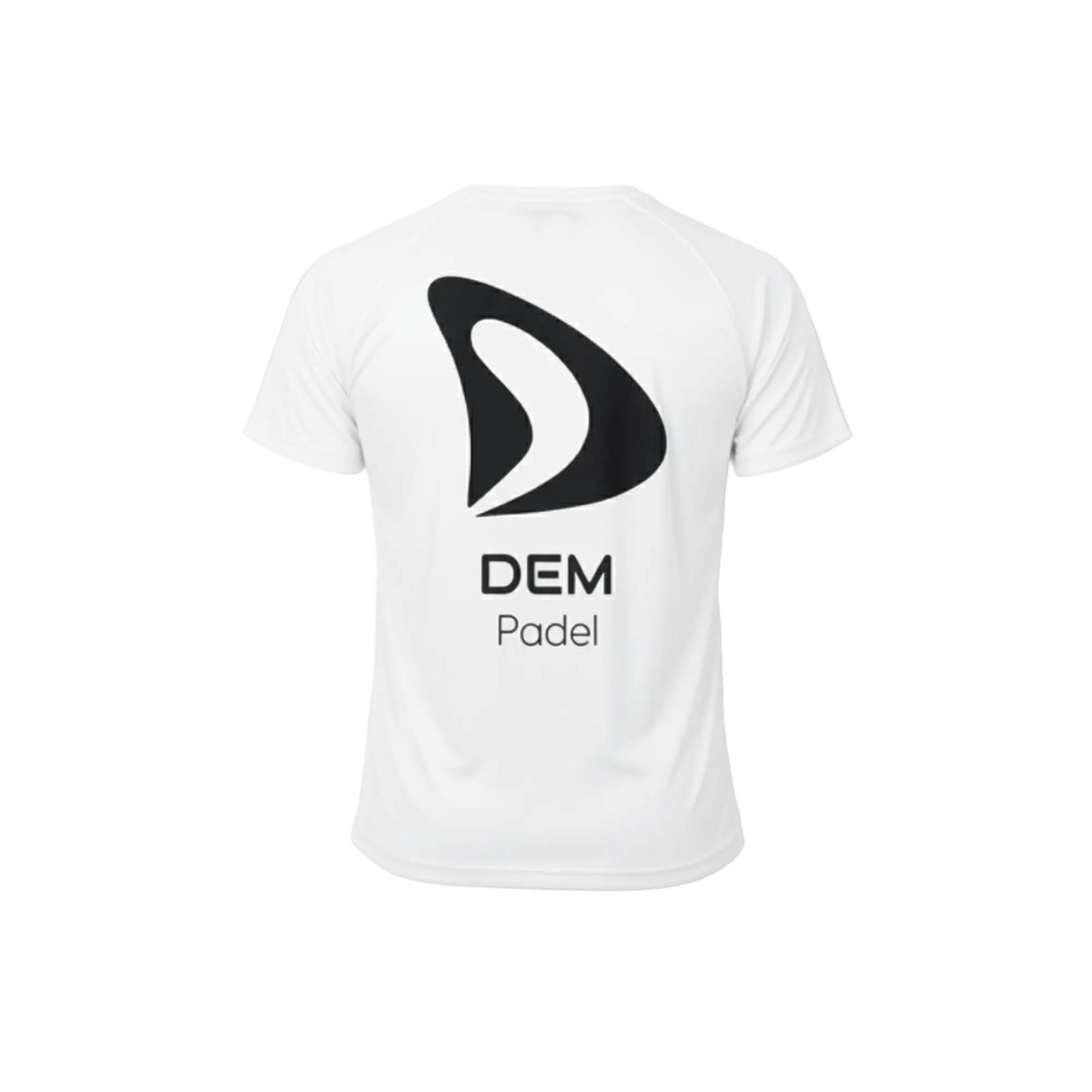 T-SHIRT HOMME BLANC – DEM PADEL — raquette de padel DEM PADEL