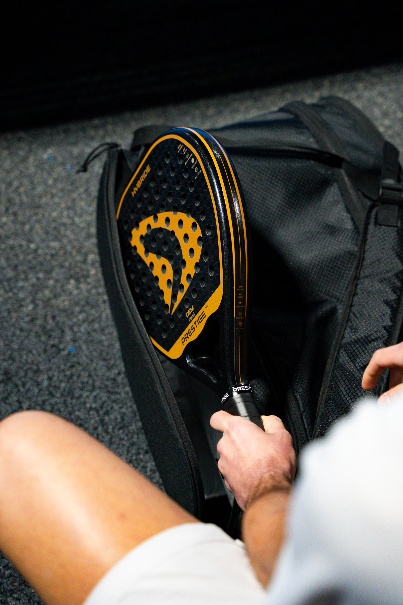 PRESTIGE 12K — raquette de padel DEM PADEL
