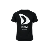 T-SHIRT HOMME NOIR – DEM PADEL — vue 2