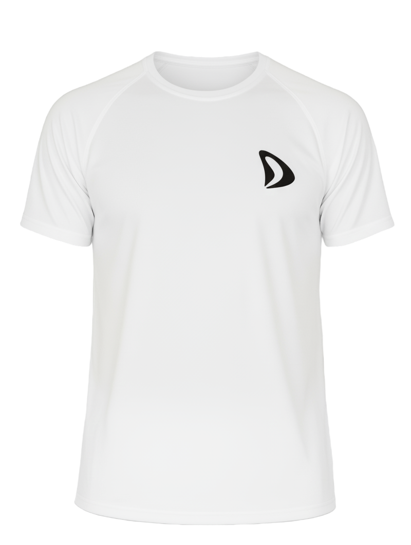 T-SHIRT HOMME BLANC – DEM PADEL
