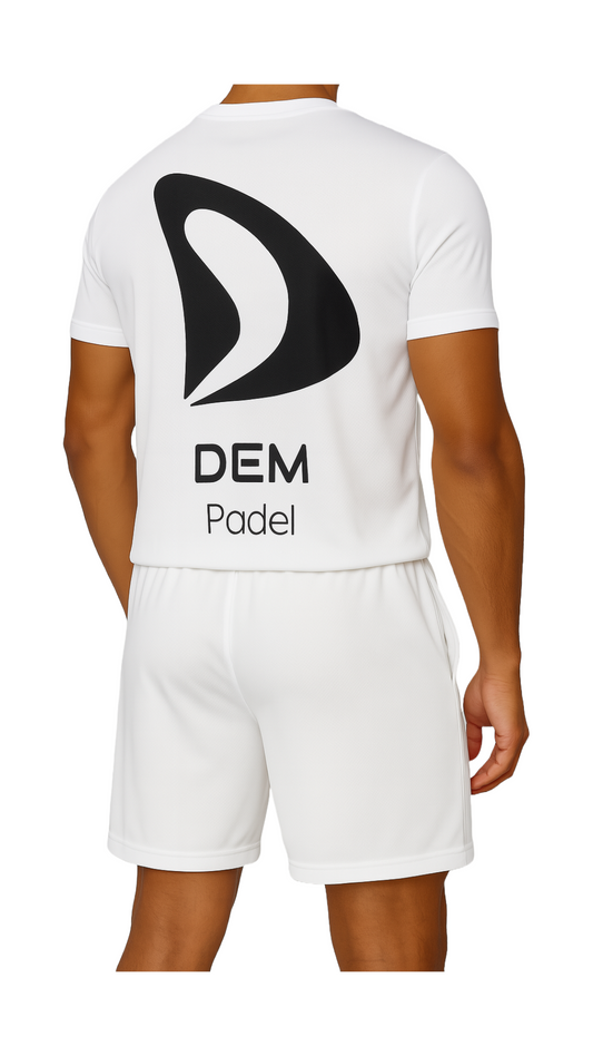 SHORT TECHNIQUE BLANC - DEM PADEL