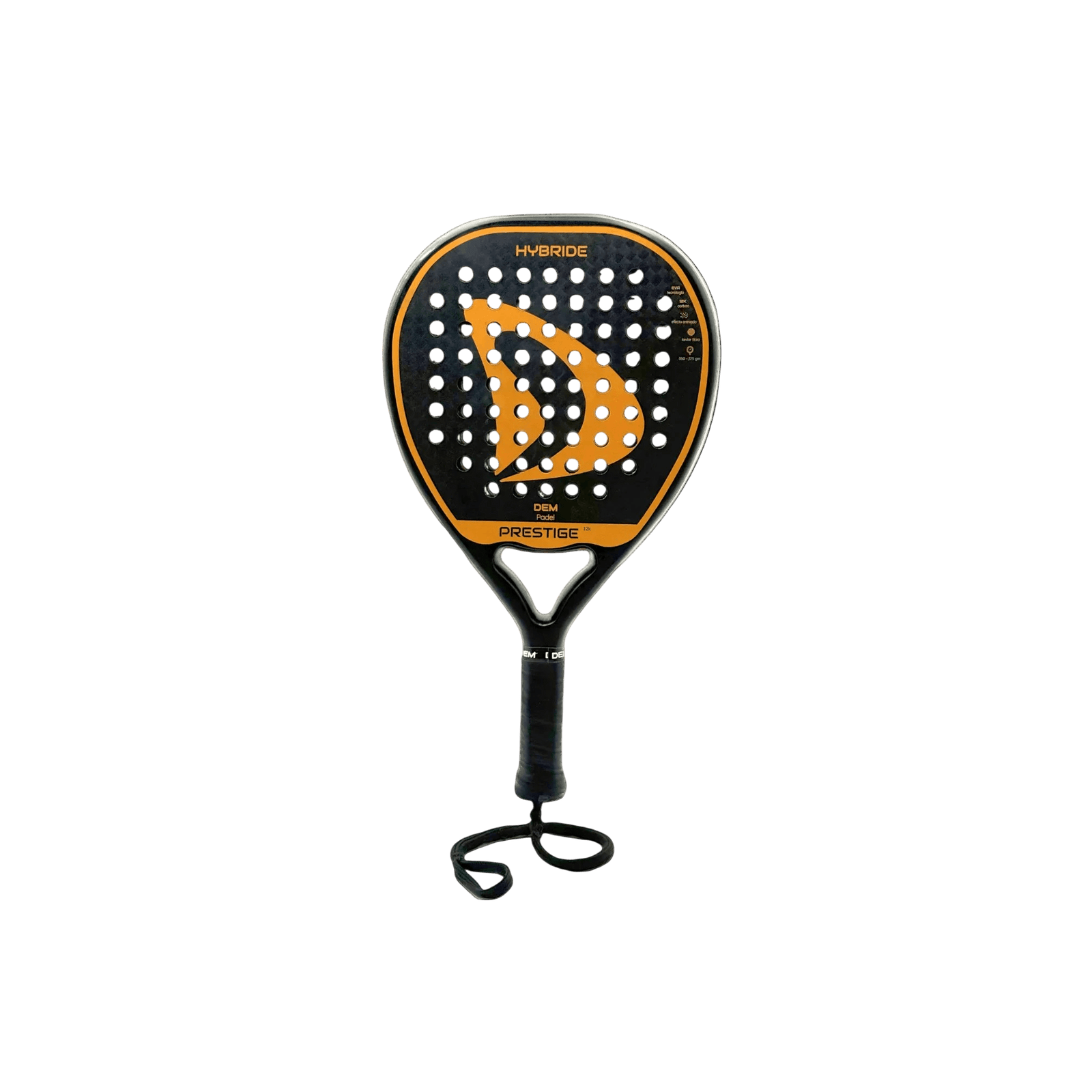 PRESTIGE 12K — Raquette de padel DEM PADEL — raquette de padel DEM PADEL