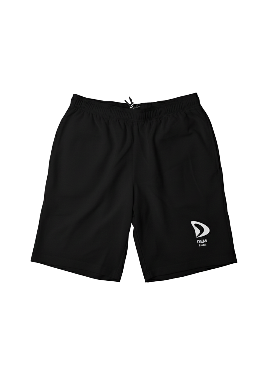 SHORT TECHNIQUE NOIR - DEM PADEL — raquette de padel DEM PADEL