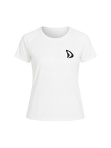 T-SHIRT FEMME BLANC – DEM PADEL — vue 1