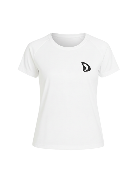 T-SHIRT FEMME BLANC – DEM PADEL